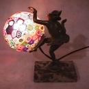 Art Deco (Millefiori)=Glass of a Thousand Flowers, TV Lamp