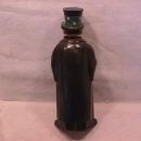 Black Forest Hand Carved Wood Liquor Caddy & Music Box (Abraham Lincoln)