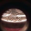 LIBERTY WALKING SILVER HALF DOLLAR 1938-D CHOICE VERY FINE