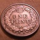 INDIAN HEAD COPPER ONE CENT 1908-S VERY FINE PLUS
