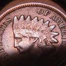 INDIAN HEAD COPPER ONE CENT 1908-S VERY FINE PLUS