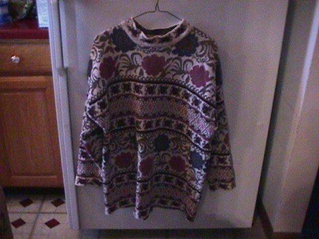 Beautiful Winter Sweater in a Large=Like New