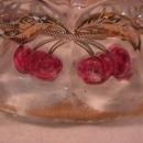 Northwoods Pressed Glass (Cherry & Cable & Thumbprint) Butter Dish Lid)