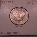 SILVER STANDING LIBERTY QUARTER 1929 CHOICE VERY FINE