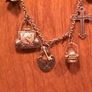 Vintage Sterling French Charm Bracelet