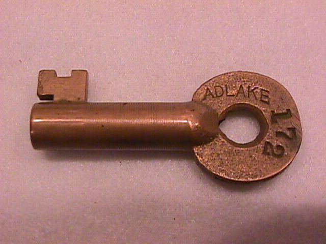 I.T. RR SWITCH KEY By: ADLAKE #172