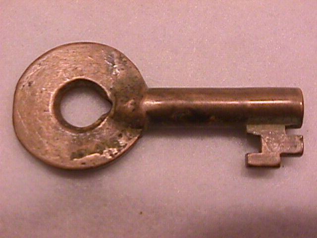 C & N.W. RR SWITCH KEY By: ADLAKE NO #