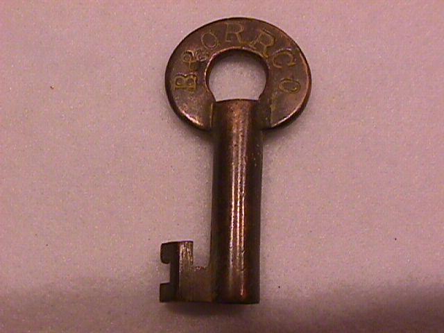 B&O RAILROAD SWITCH KEYBy: F.S. MFG. CO. #84526-S