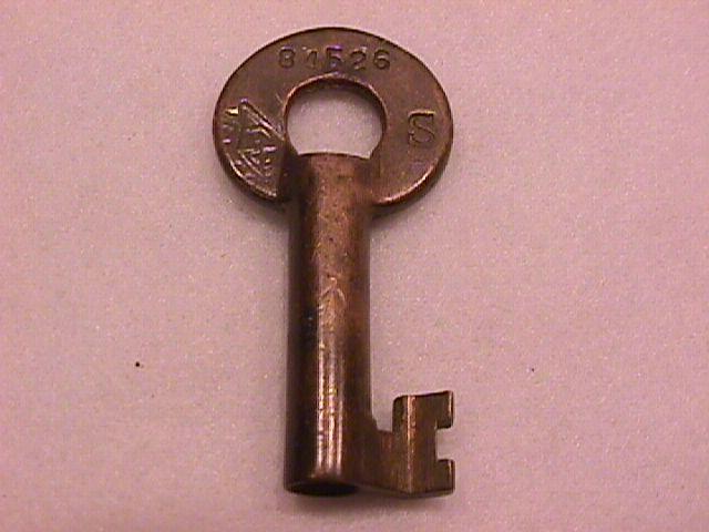 B&O RAILROAD SWITCH KEYBy: F.S. MFG. CO. #84526-S