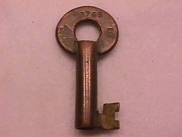 B & O SWITCH KEY BY: F. S. MFG. CO. # 837655