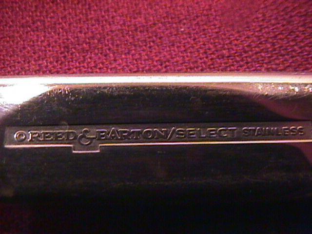 REED & BARTON SELECT STAINLESS