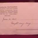 POST CARD