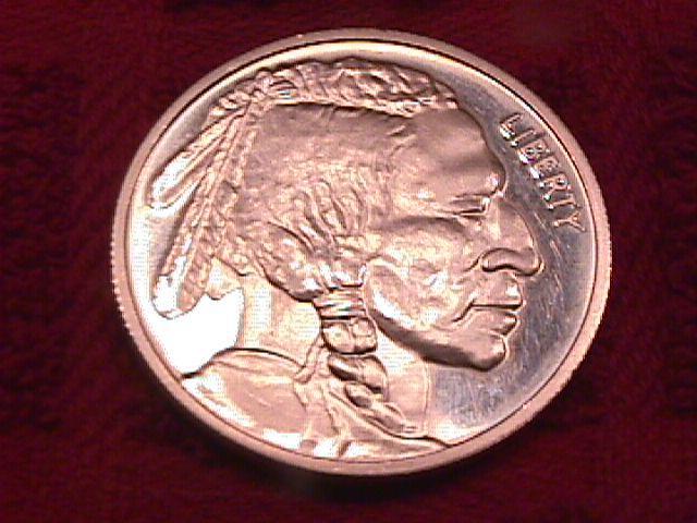 1 TROY OUNCE .999 PURE SILVER ROUND