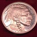 1 TROY OUNCE .999 PURE SILVER ROUND