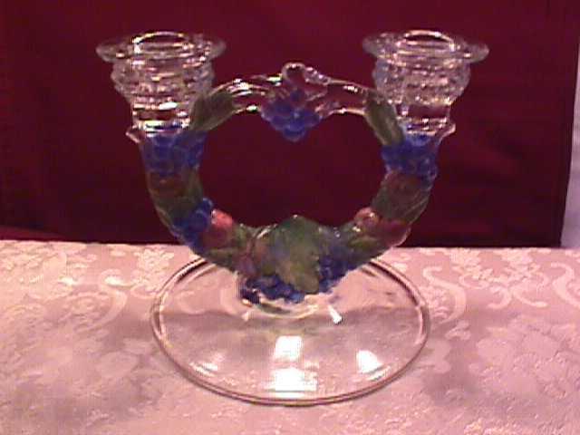 Indiana Glass (Garland) Candlestick