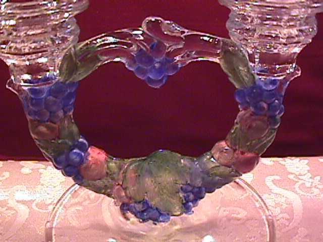 Indiana Glass (Garland) Candlestick