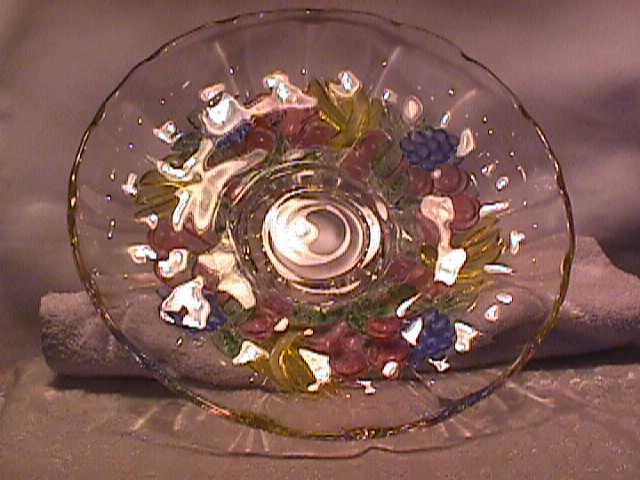 Indiana Glass (Banana Fruit) Console Bowl