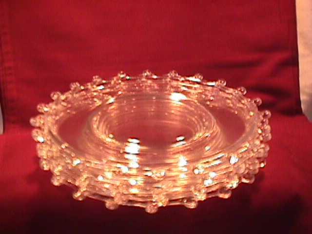 Set of (5) Heisey (Lariat) Salad Plates
