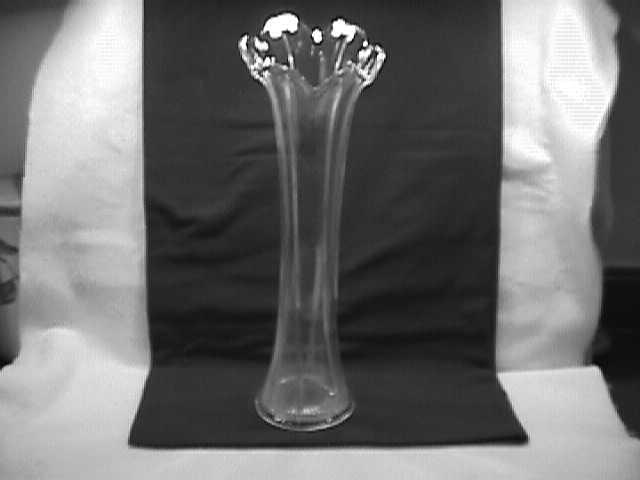 Tall Clear Vase By J. B. Higbee