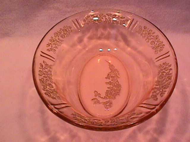 Pink Depression (Sharon) Oval Vegetable