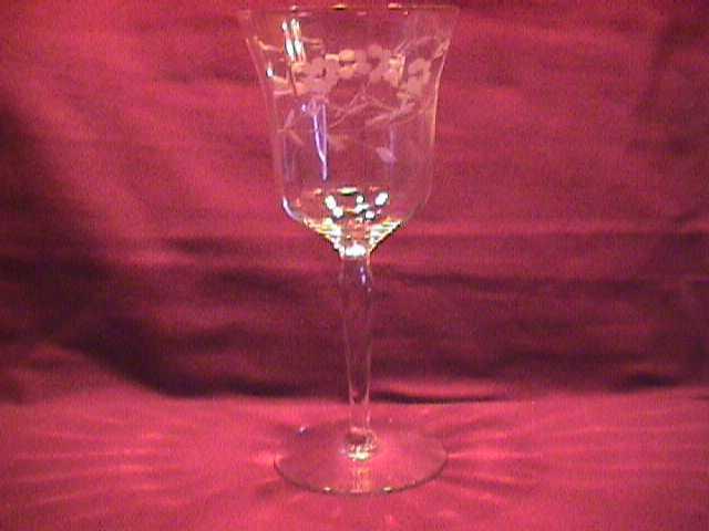 Unknown Rock Crystal Goblet (Optic-3 Flowers)