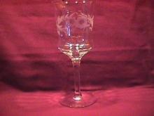 Unknown (Single Flower) Rock Crystal Goblet