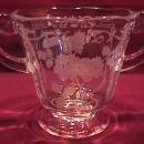 Fostoria (Midnight Rose) Sugar Bowl