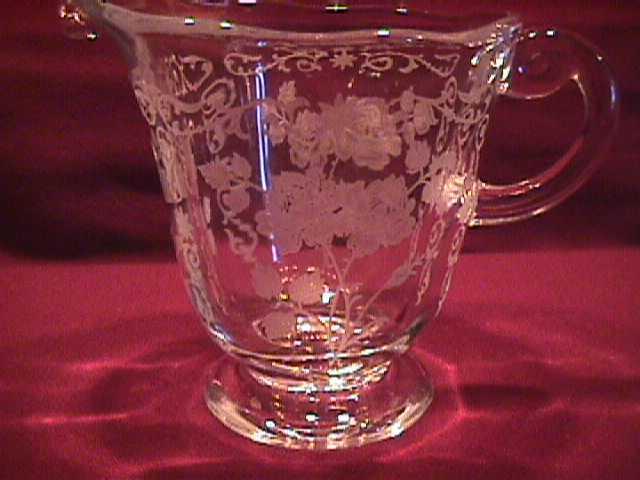 Fostoria (Midnight Rose) Creamer