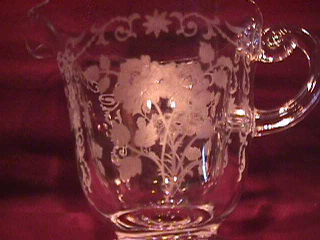 Fostoria (Midnight Rose) Creamer