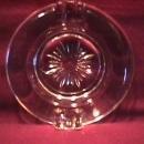 Set of 3-Rock Crystal Ashtrays