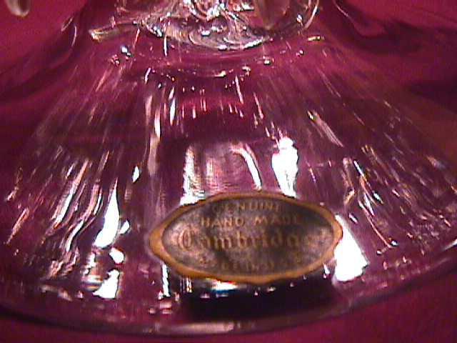 Cambridge (Epergne) #1307=3-Lite