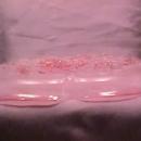 Mikasa (Rosella) Frosted & Clear- Pink- Canape Plate