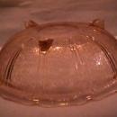 Jeanette Glass co. (Cherry Blossom) 3-Toed-Large Bowl