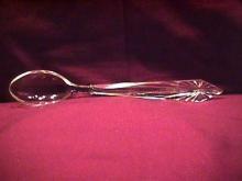 Glass Spoon Salad Server