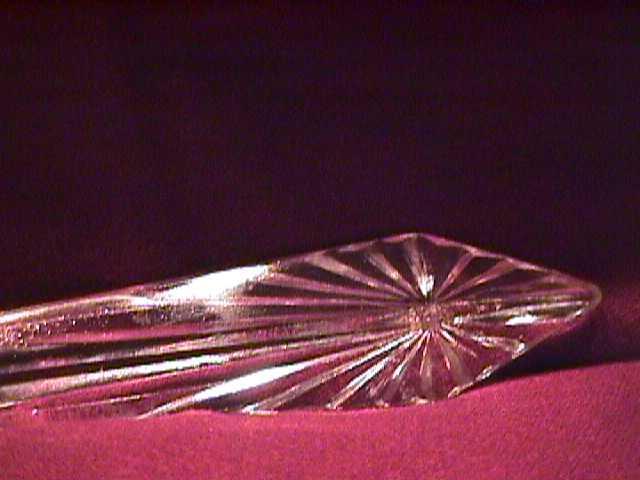 Glass Spoon Salad Server