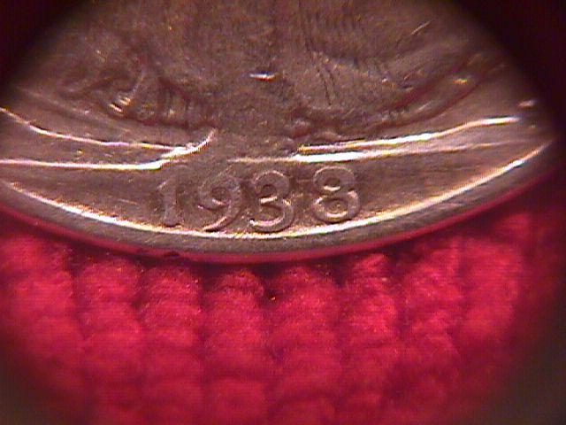 LIBERTY WALKING SILVER HALF DOLLAR 1938-D GRADES FINE-#15