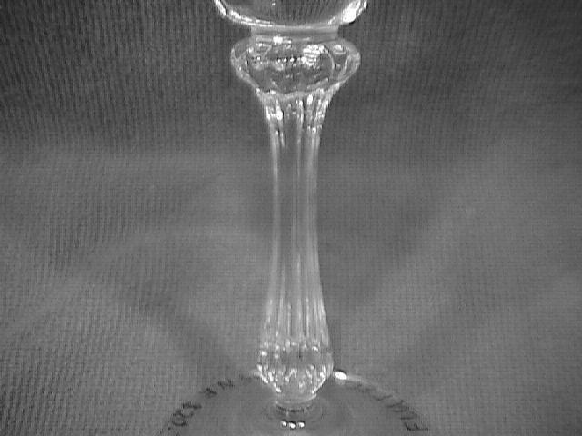 MIKASA CRYSTAL (NORMANDY # 40068) FLUTED CHAMPAGNE