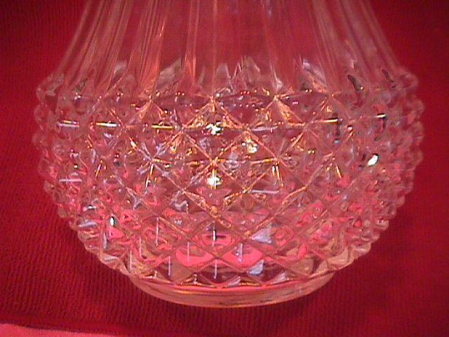 CRIS D'ARQUES / DURAND CRYSTAL (LONGCHAMPS) PITCHER 40 .OZ
