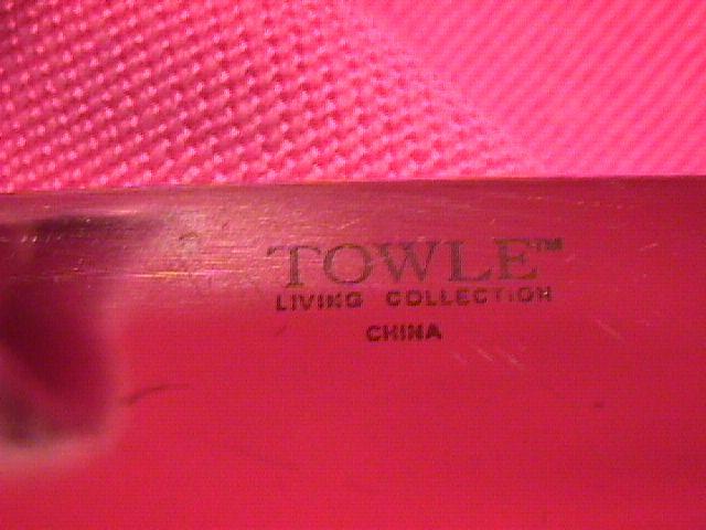 TOWLE STAINLESS {LIVING COLLECTION}