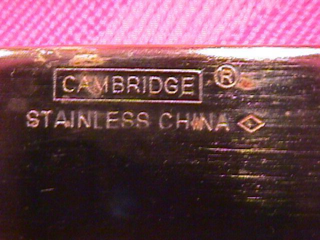 CAMBRIDGE GOLD PLATED STAINLESS