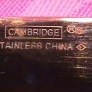 CAMBRIDGE GOLD PLATED STAINLESS