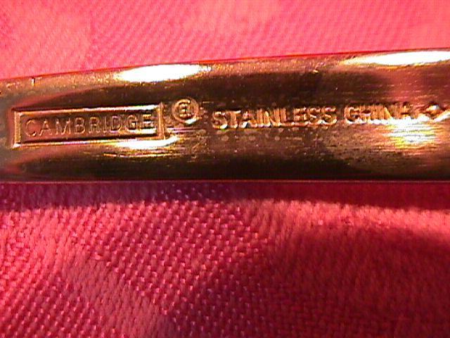 CAMBRIDGE GOLD PLATED