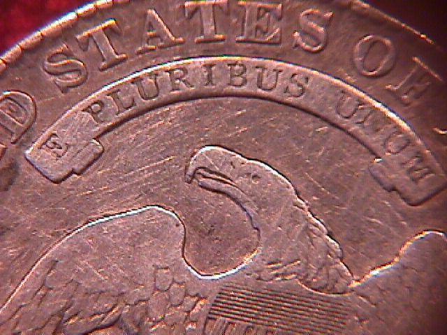 CAPPED BUST SILVER HALF DOLLAR DATED 1830 GRADED FINE-15