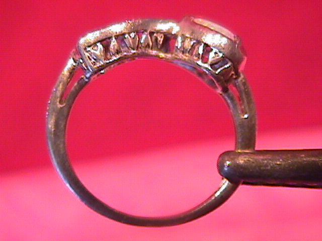Sweetheart Sterling & Opal= 2-Heart ring-7
