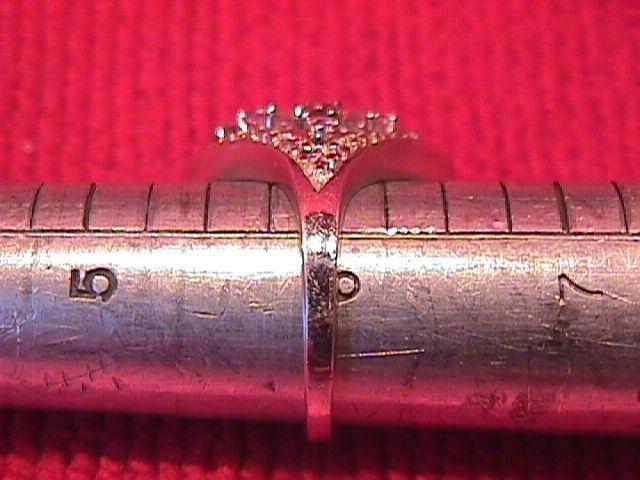 Sterling and Pink Amethyst & White Topaz Ring-6