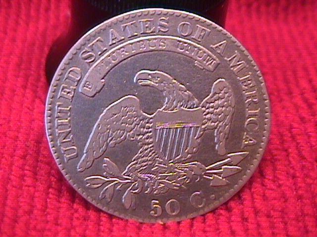 CAPPED BUST HALF DOLLAR DATED 1832 GRADED FINE-18