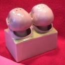 Rare-Occupied Japan, Skull Nodders, Salt & Pepper