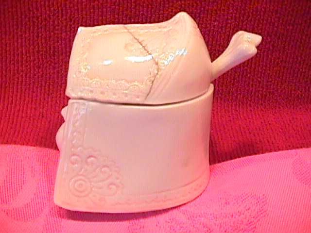 Vintage Young Girl-Condiment Holder