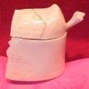 Vintage Young Girl-Condiment Holder