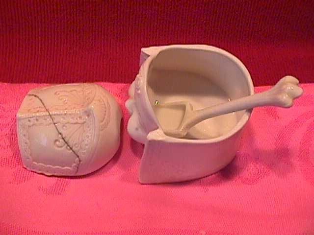 Vintage Young Girl-Condiment Holder
